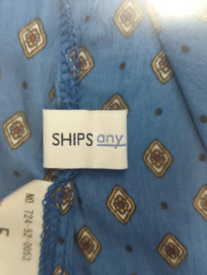 SHIPS any:〈ウォッシャブル〉ロウ ギャザー ロング ワンピース