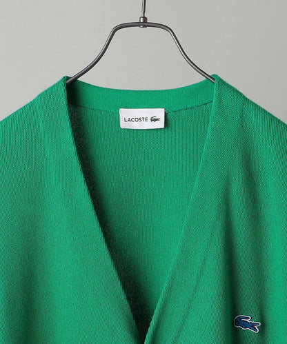 【SHIPS別注】LACOSTE: コットン カーディガン