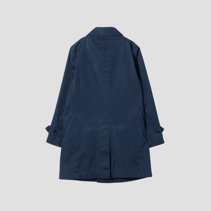 SD: LORO PIANA 【STORMSYSTEM】 コットン ステンカラーコート（ネイビー）
