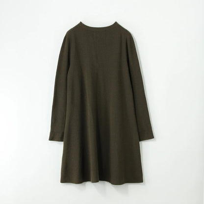 SHIPS:AZE KNIT FLARE OP