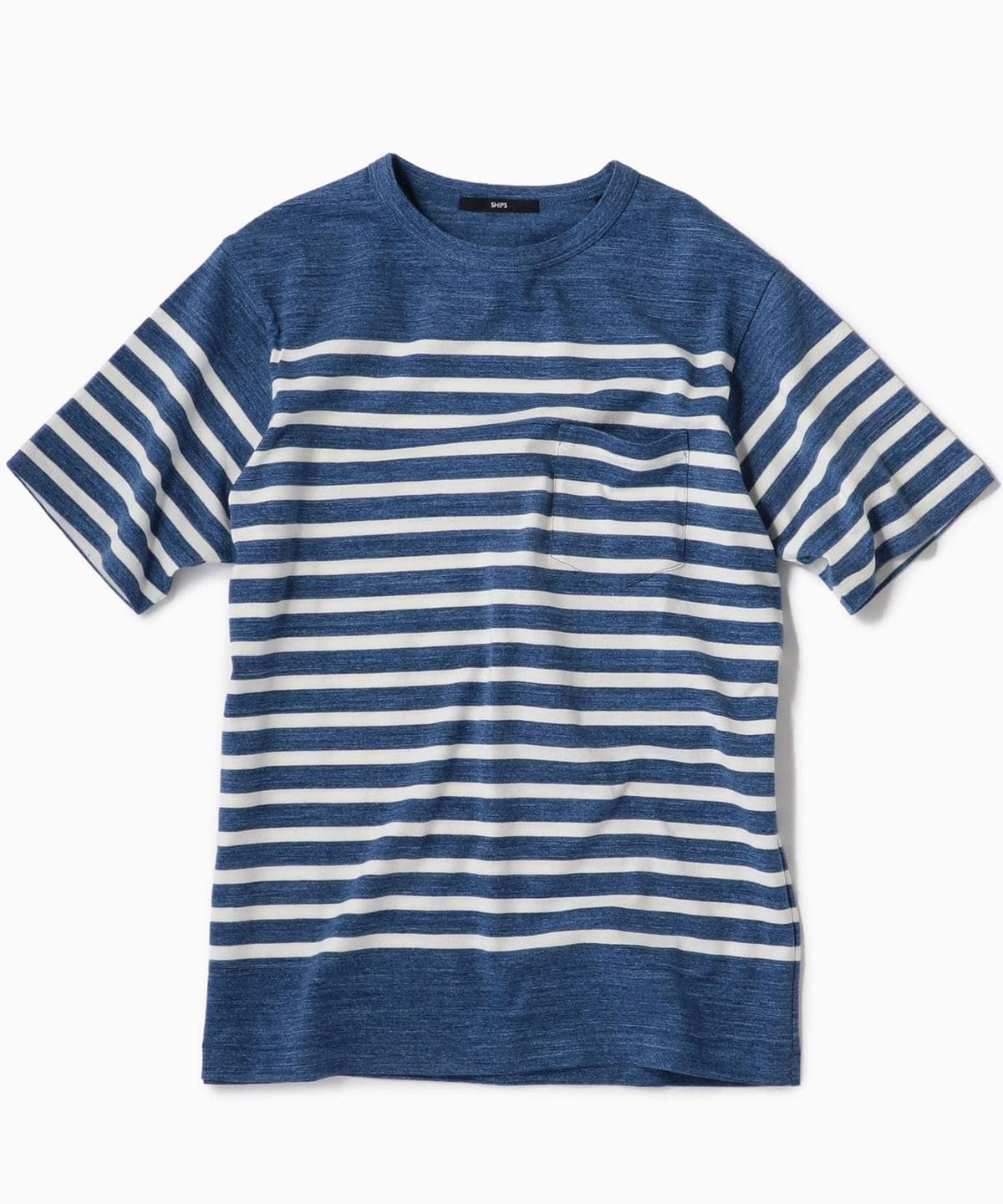 SHIPS: MADE IN JAPAN スペック ボーダー ポケット Tシャツ