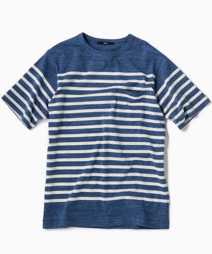 SHIPS: MADE IN JAPAN スペック ボーダー ポケット Tシャツ