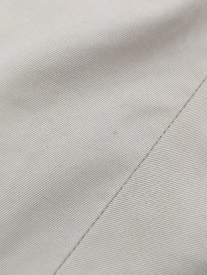〈手洗い可能〉綿 ギャバ マーベルト タック パンツ