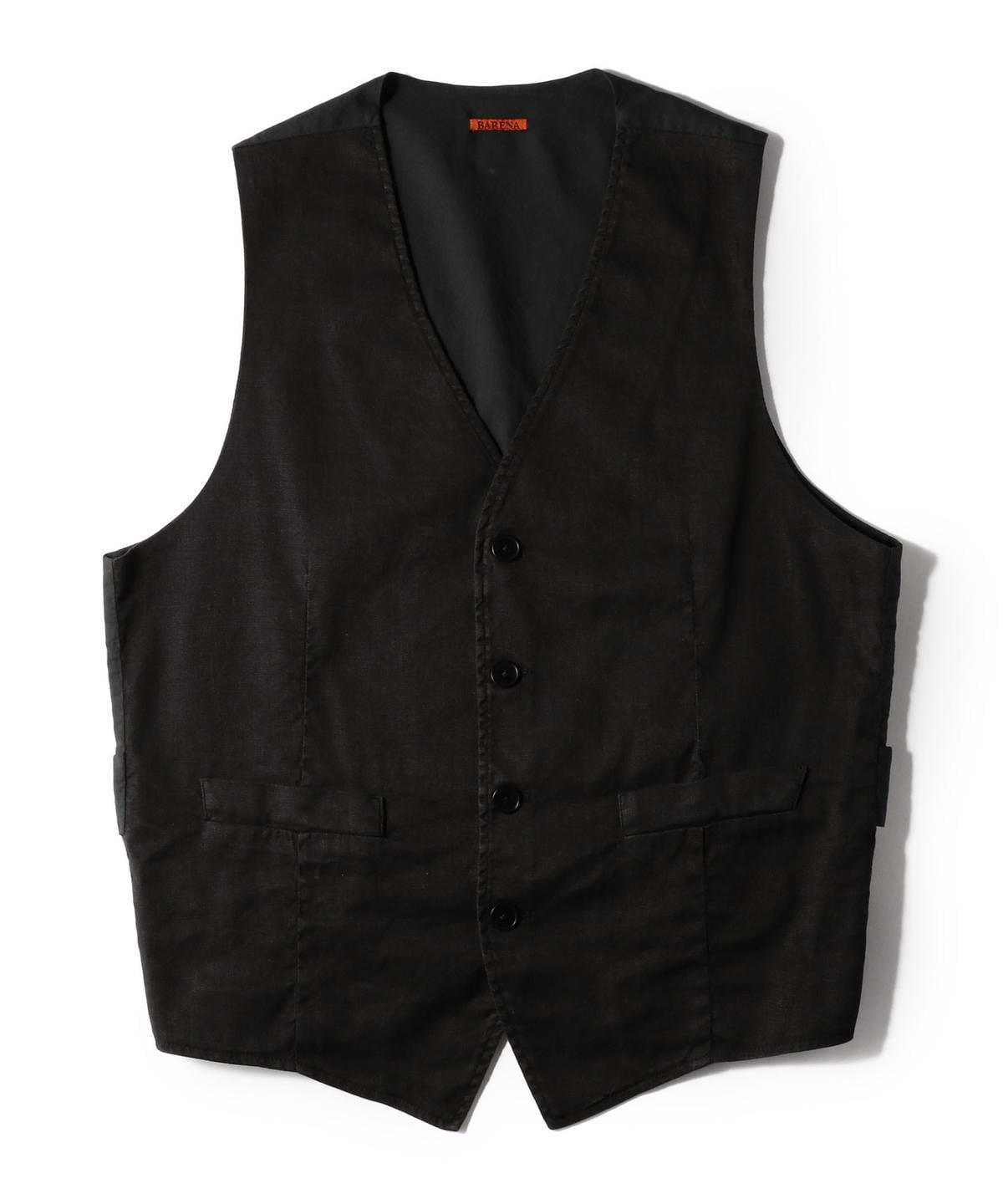 BARENA: LINEN VEST