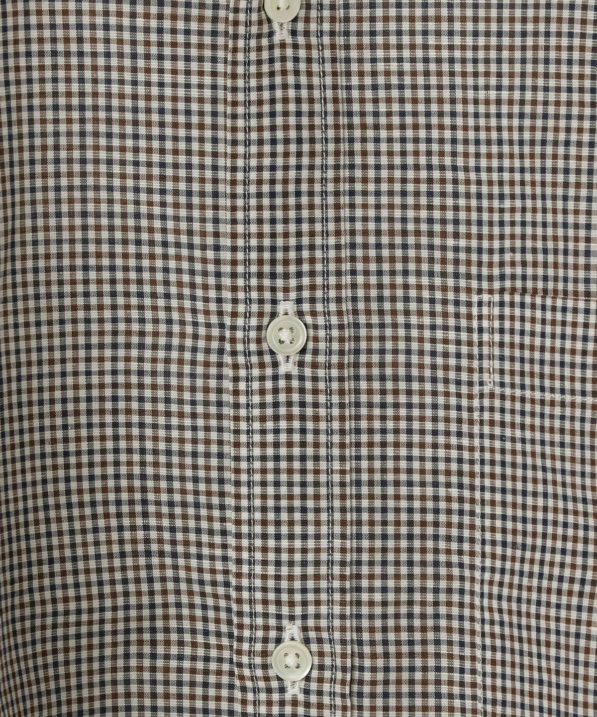 SHIPS: Herdmans コットン/リネン 7スリーブ シャツ due 20SS