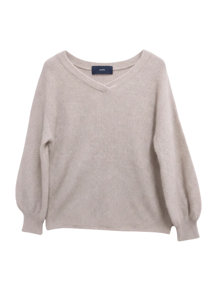 SHIPS:FOX PUFF SLEEVE V POV