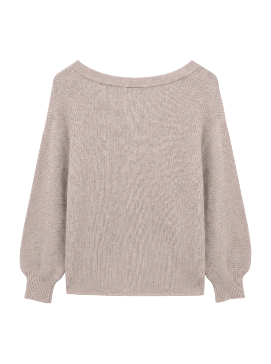 SHIPS:FOX PUFF SLEEVE V POV