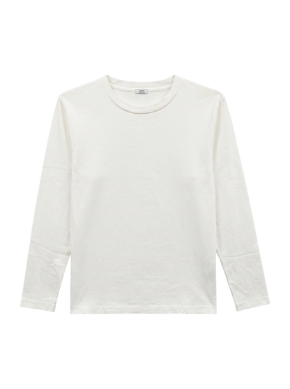 SHIPS: 抗菌・防臭 NANO-FINE(R) ハイゲージ クルーネック Tシャツ (ロンT)