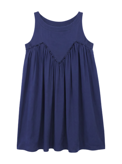 LB:SLK FLARE DRESS