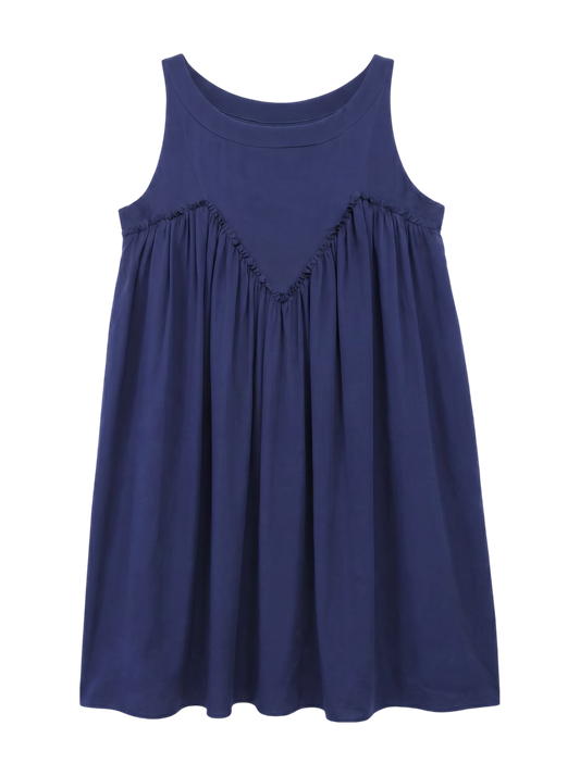 LB:SLK FLARE DRESS