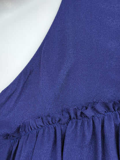 LB:SLK FLARE DRESS