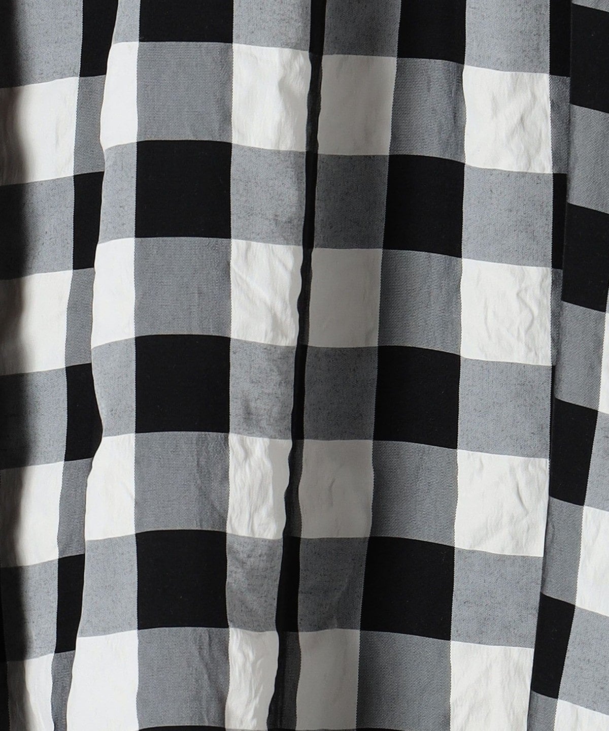 〈手洗い可能〉ギンガムチェックギャザースカート