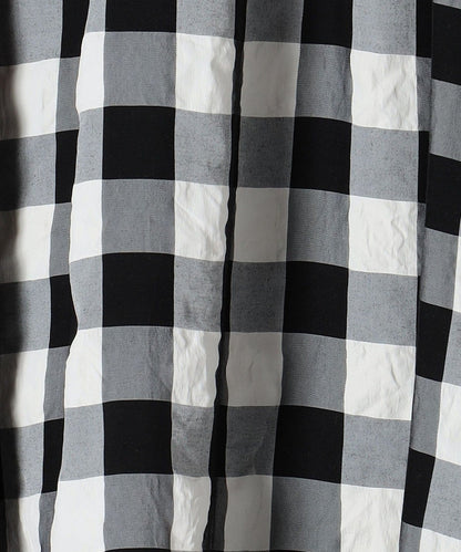 〈手洗い可能〉ギンガムチェックギャザースカート