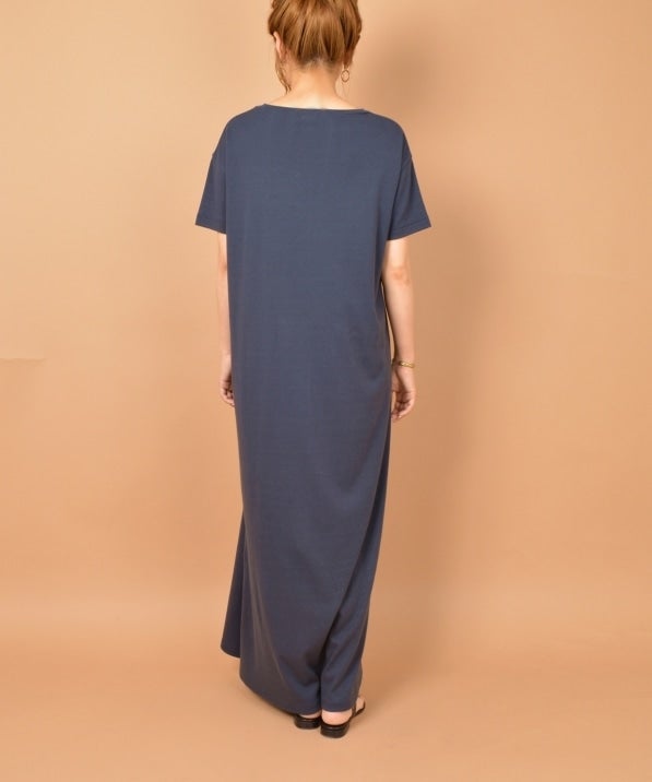 【UVカット】liflattie ships:カットソー ショートスリーブ ワンピース