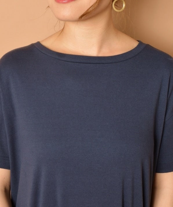 【UVカット】liflattie ships:カットソー ショートスリーブ ワンピース