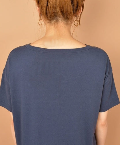 【UVカット】liflattie ships:カットソー ショートスリーブ ワンピース