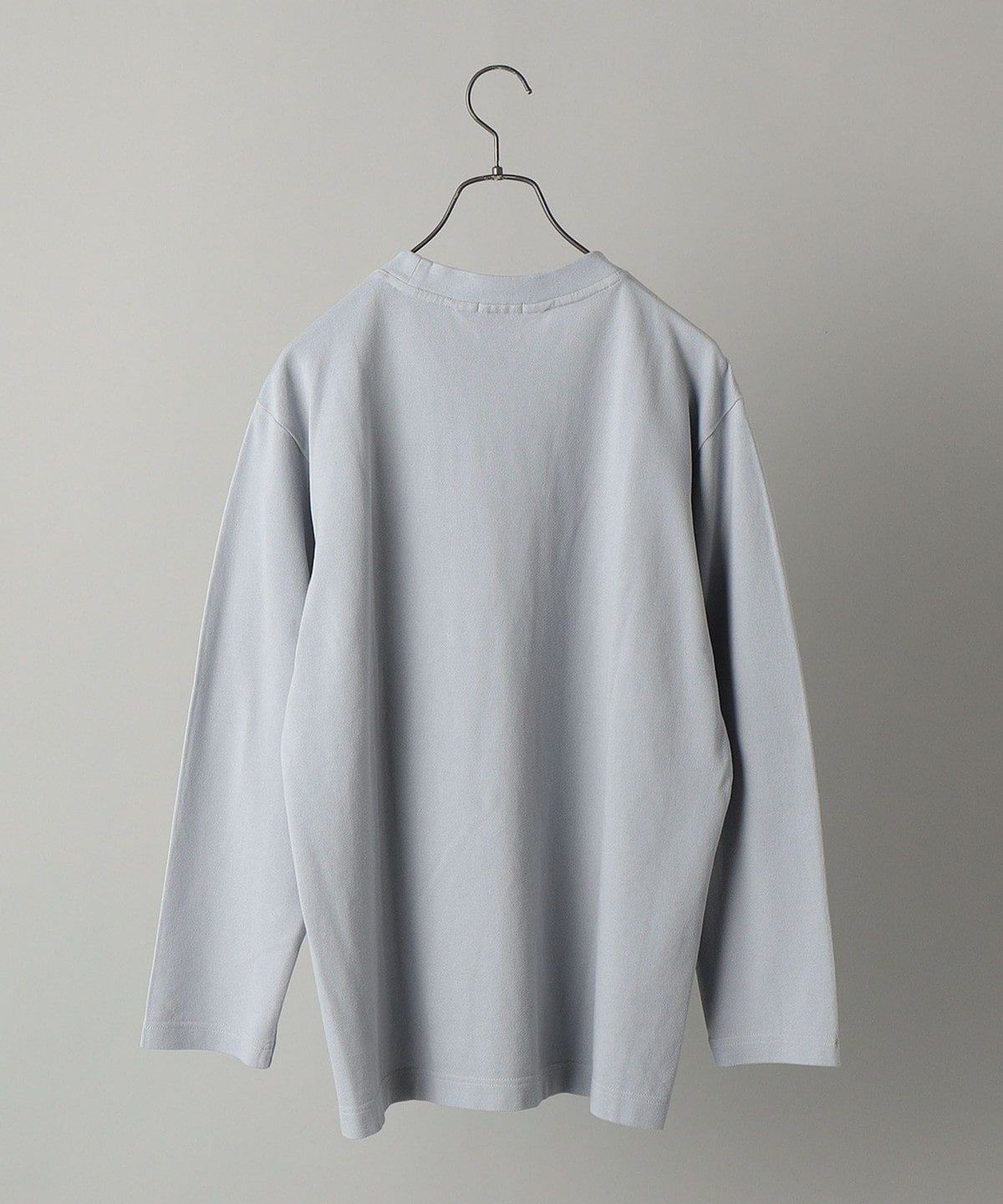 【SHIPS別注】LACOSTE: ガーメントダイ ピケ ロングスリーブ Tシャツ (ロンT)