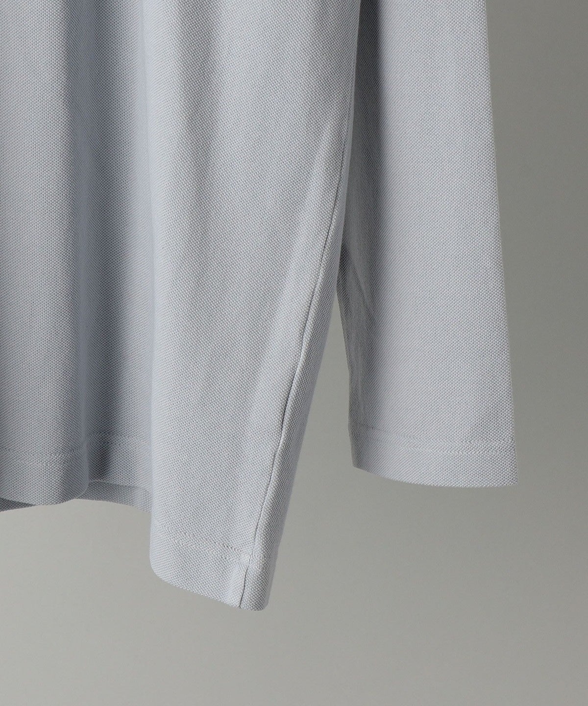 【SHIPS別注】LACOSTE: ガーメントダイ ピケ ロングスリーブ Tシャツ (ロンT)