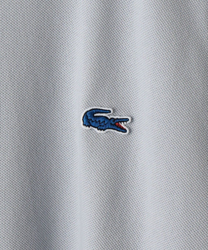 【SHIPS別注】LACOSTE: ガーメントダイ ピケ ロングスリーブ Tシャツ (ロンT)