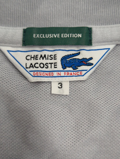 【SHIPS別注】LACOSTE: ガーメントダイ ピケ ロングスリーブ Tシャツ (ロンT)