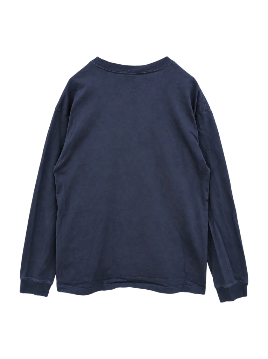 SHIPS Colors:TeddyBear(R) ワンポイント ステッチ ロングスリーブ TEE