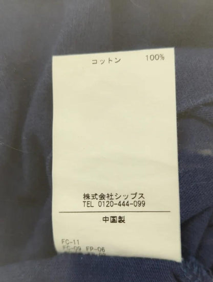 SHIPS Colors:TeddyBear(R) ワンポイント ステッチ ロングスリーブ TEE
