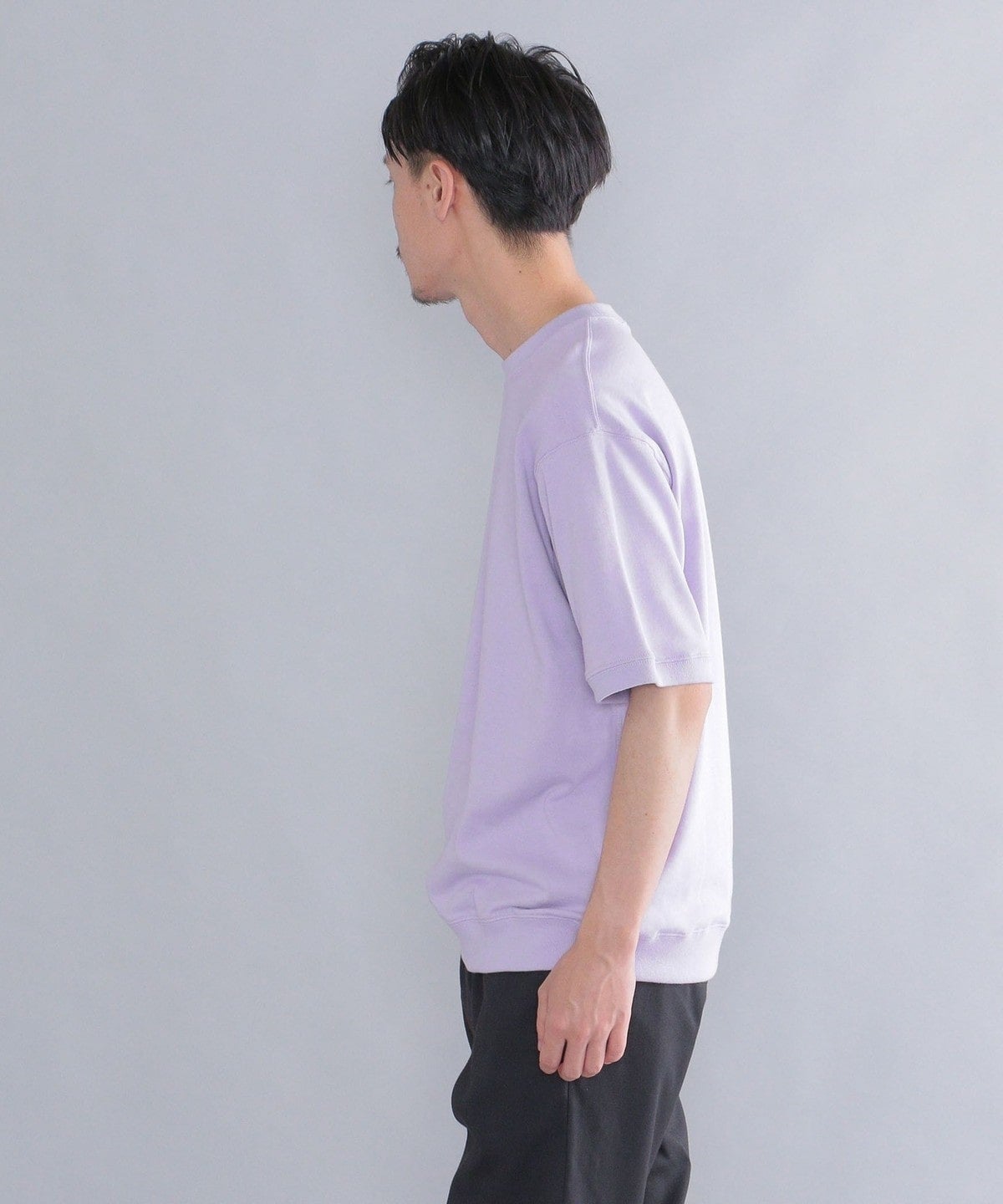 SHIPS: スヴィン コットン スウェット Tシャツ