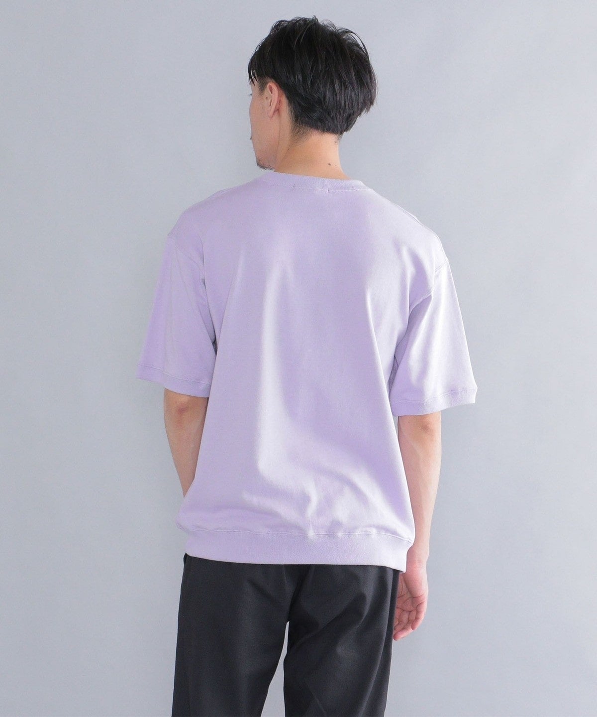 SHIPS: スヴィン コットン スウェット Tシャツ