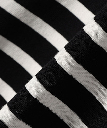 Primary NavyLabel: 〈手洗い可能〉 シーアイランド コットン ボーダー ニット