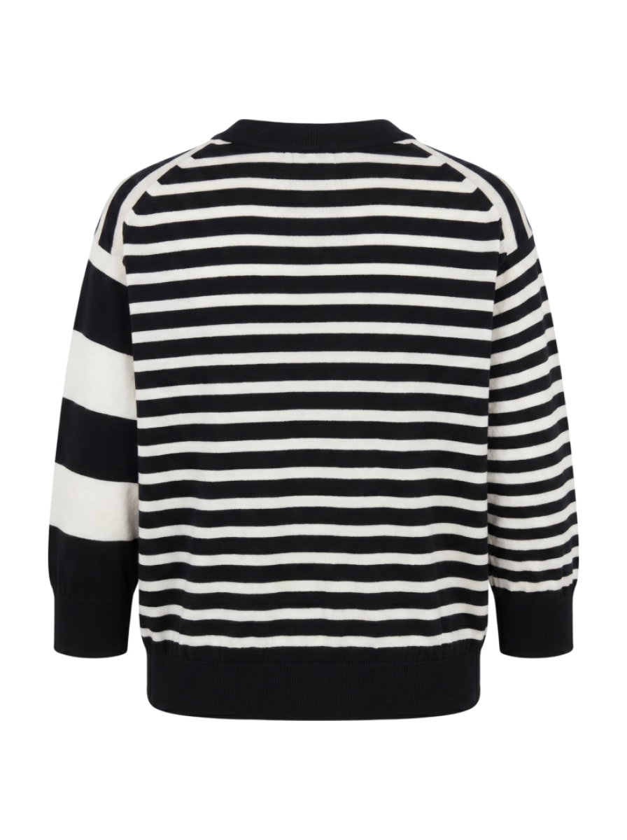 Primary NavyLabel: 〈手洗い可能〉 シーアイランド コットン ボーダー ニット