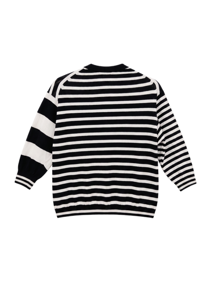 Primary NavyLabel: 〈手洗い可能〉 シーアイランド コットン ボーダー ニット