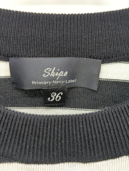 Primary NavyLabel: 〈手洗い可能〉 シーアイランド コットン ボーダー ニット