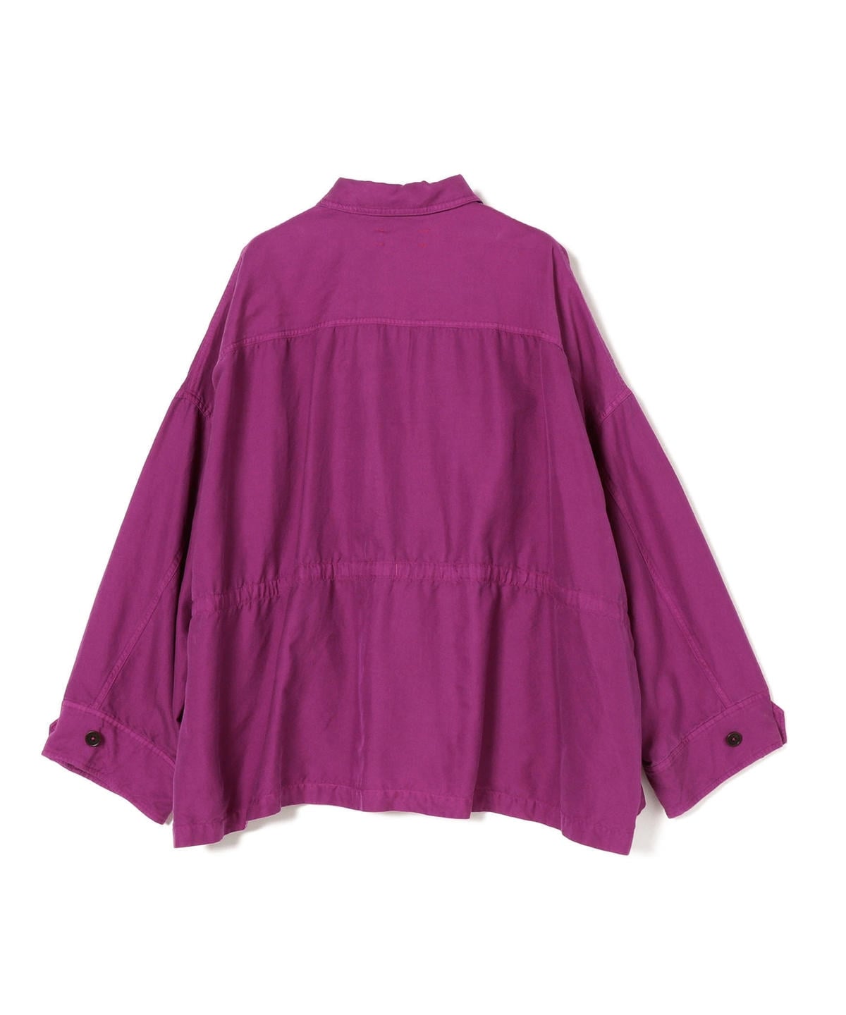 unfil:シルクコットンツイルミリタリージャケット