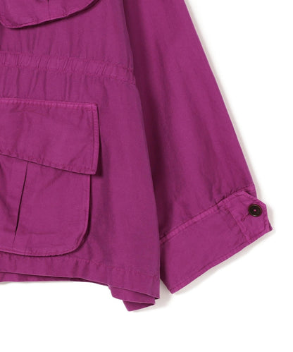 unfil:シルクコットンツイルミリタリージャケット