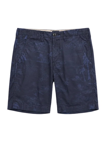 SHIPS:TAPERED SHORTS PRT/MOTIF 78