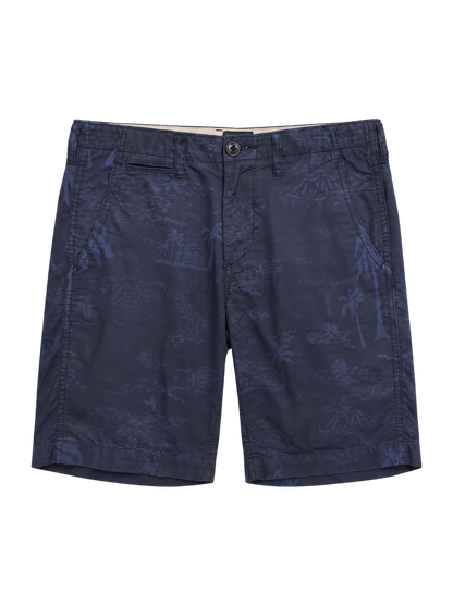 SHIPS:TAPERED SHORTS PRT/MOTIF 78