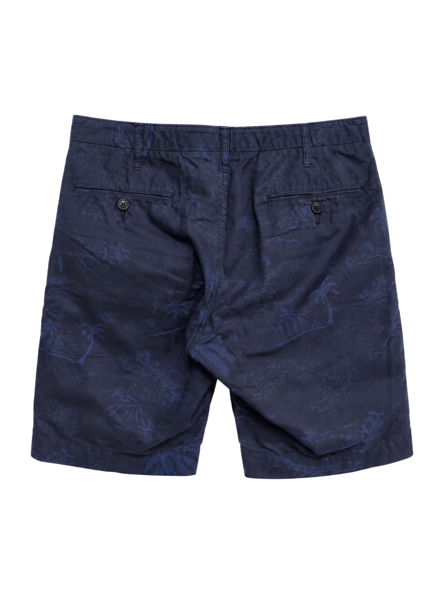 SHIPS:TAPERED SHORTS PRT/MOTIF 78