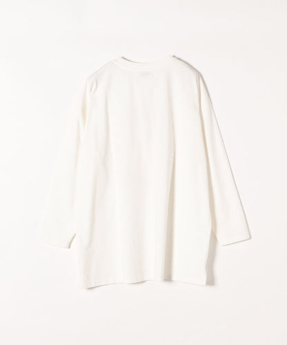 SHIPS any:〈ウォッシャブル〉COMFY ロゴ ロングスリーブ TEE