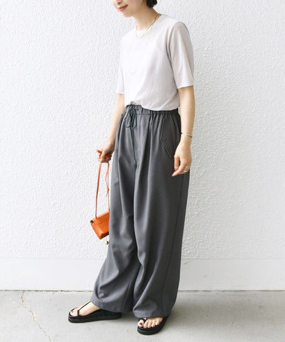 〈手洗い可能〉シアー ショートスリーブ プルオーバー