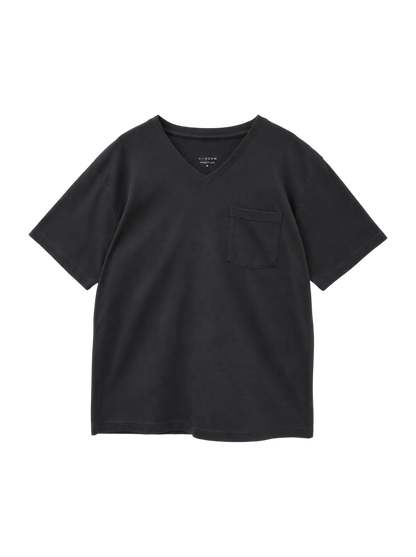 SHIPS Colors:〈接触冷感〉シルケット コットン Vネック TEE
