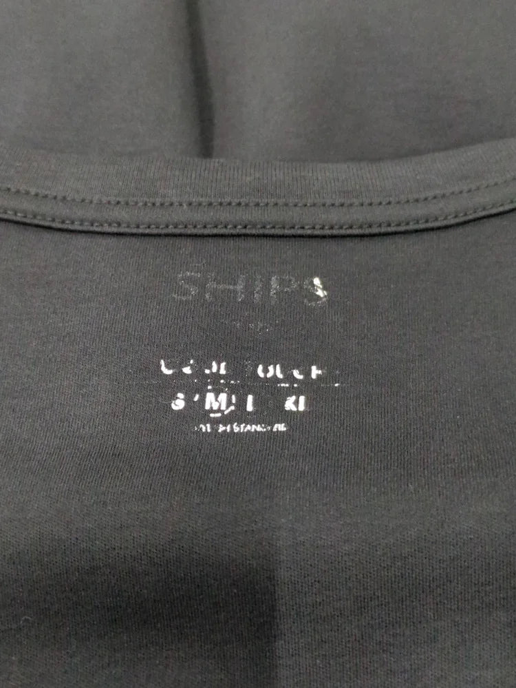SHIPS Colors:〈接触冷感〉シルケット コットン Vネック TEE