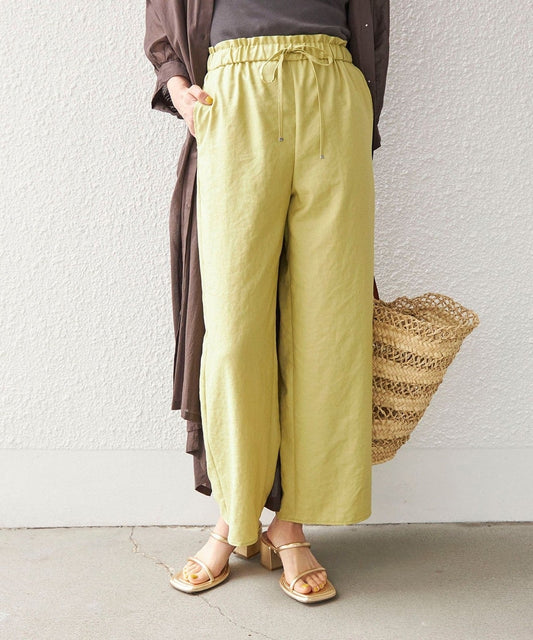 〈手洗い可能〉 ツイル ドロスト パンツ