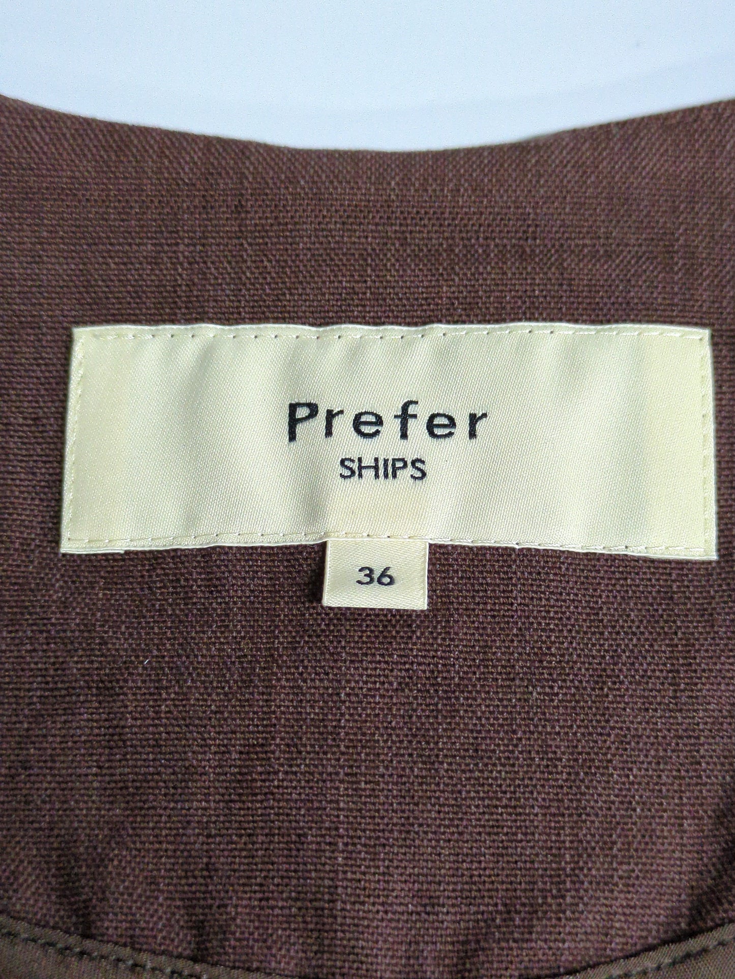 Prefer SHIPS: リネンジャケット