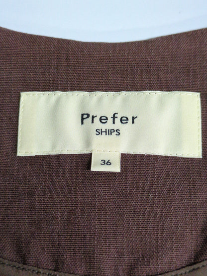Prefer SHIPS: リネンジャケット