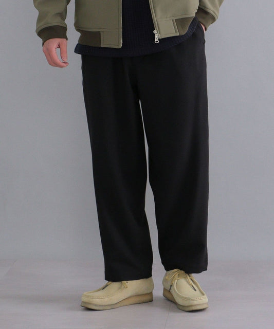 SHIPS: テック ツイード リラックス イージーパンツ