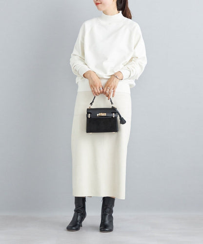 〈手洗い可能〉オーガニックコットンシルクプルオーバー