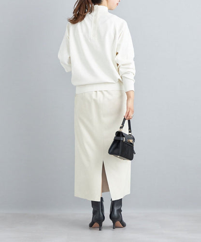 〈手洗い可能〉オーガニックコットンシルクプルオーバー