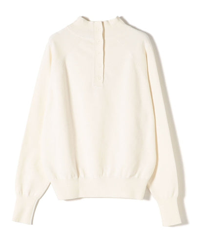 〈手洗い可能〉オーガニックコットンシルクプルオーバー