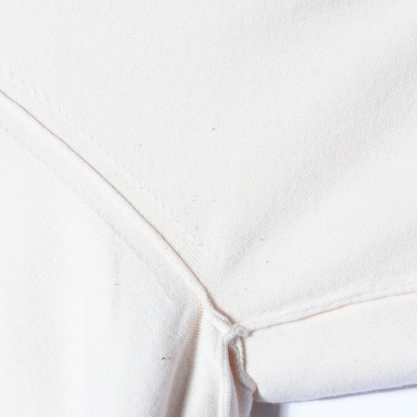 〈手洗い可能〉オーガニックコットンシルクプルオーバー