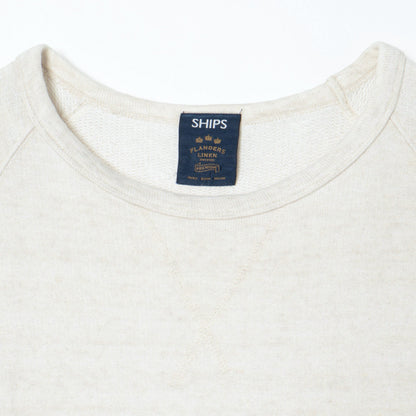 SHIPS:FLANDERS LNN SWEAT C/N L/S